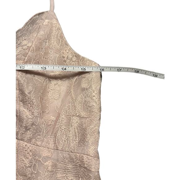 Revolve Keepsake The Label Sundream Lace Mini Dress Pink Size Large NWT - Picture 6 of 9